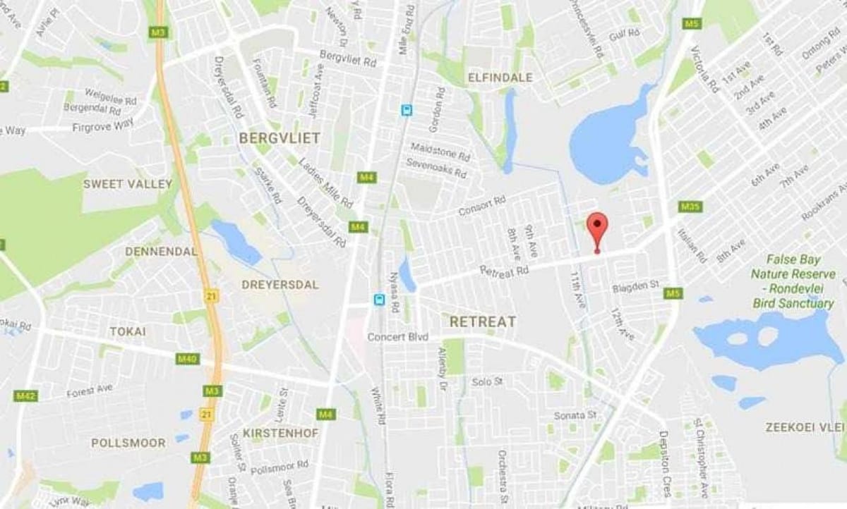 ramani ya bergvliet Cape Town