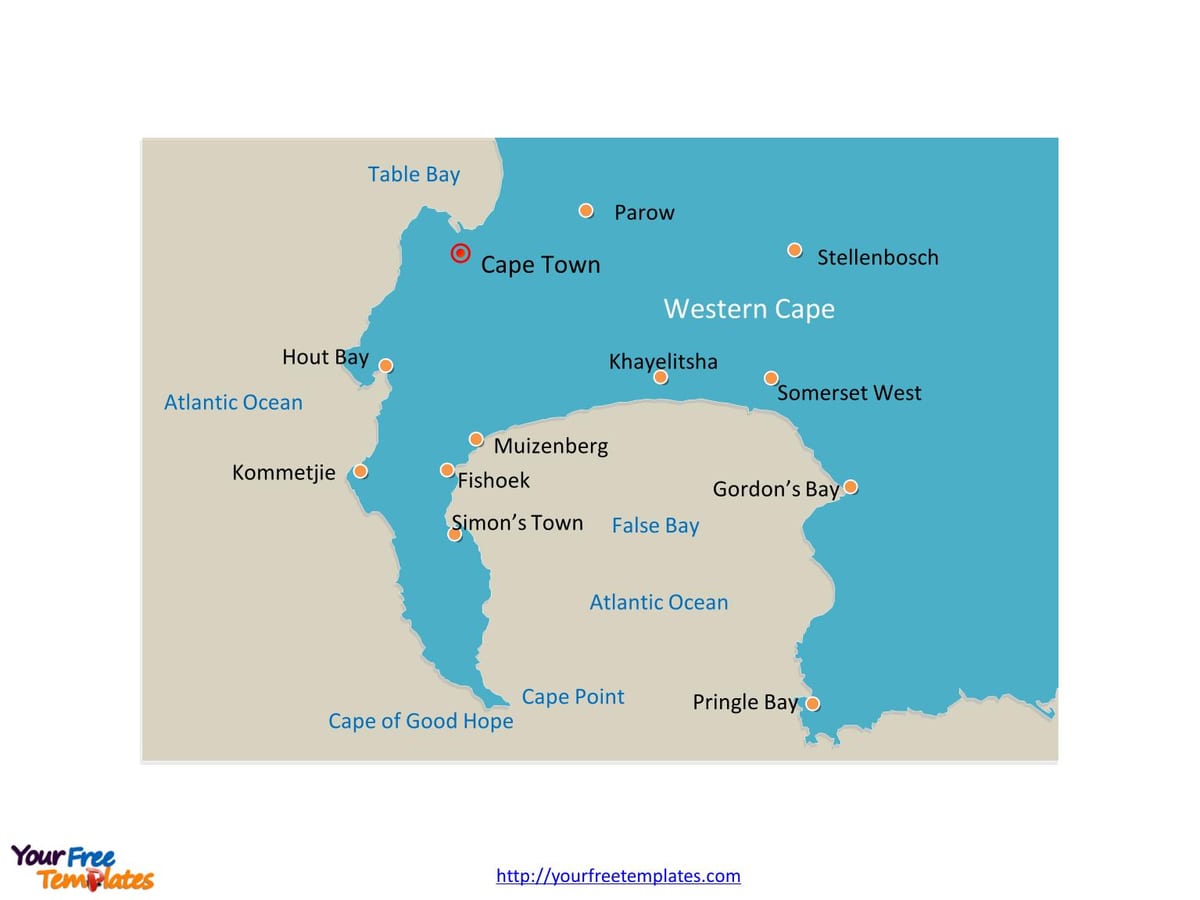 ramani ya cape matumaini