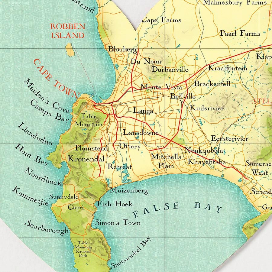 Cape Town eneo ramani