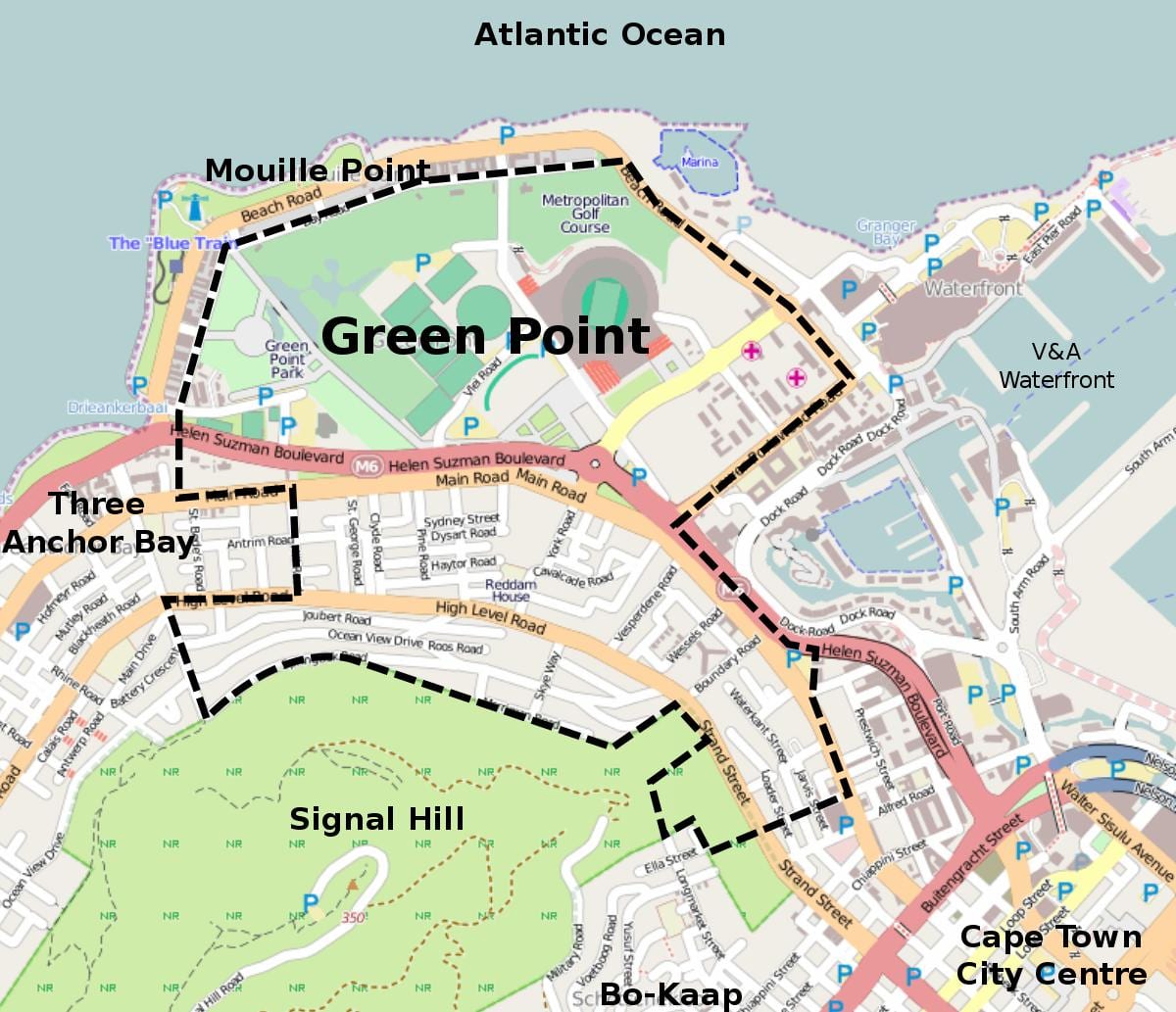 green point Cape Town ramani