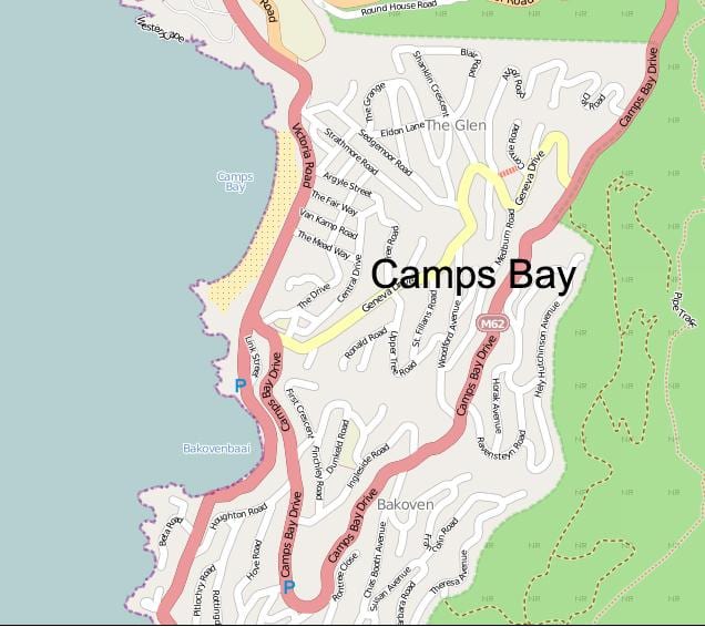 ramani ya makambi bay mitaani