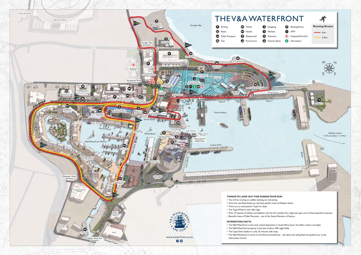 ramani ya v&waterfront maduka