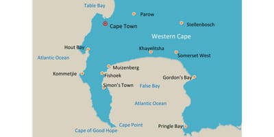 Ramani ya cape matumaini