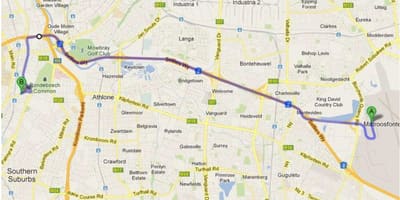 Ramani ya crawford Cape Town