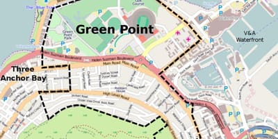 Green point Cape Town ramani