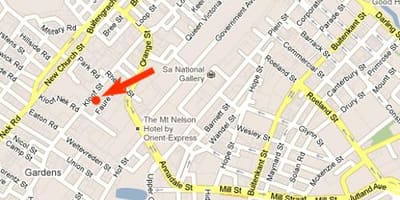 Ramani ya kloof street Cape Town