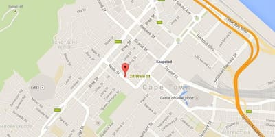 Ramani ya wale mitaani Cape Town
